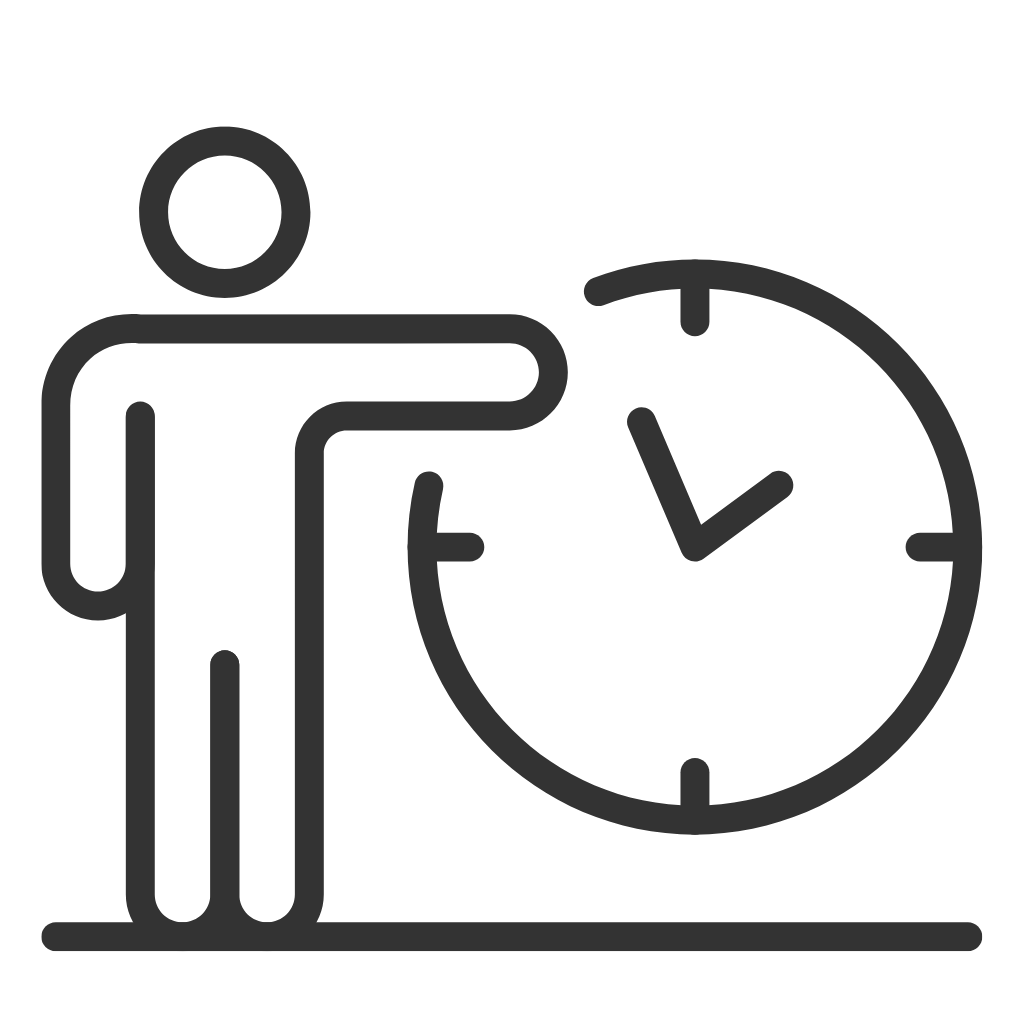 Quick symptom check-ins icon